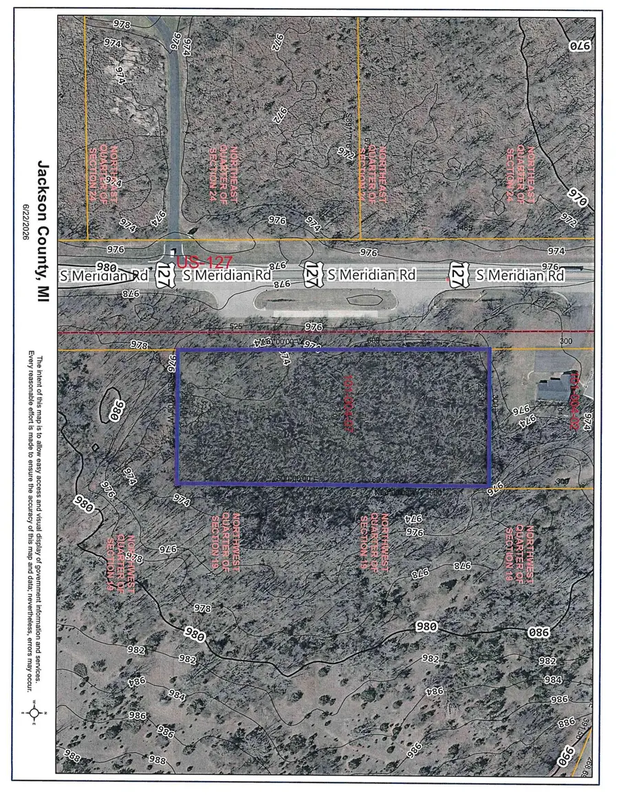 S Meridian Road, Clarklake, MI 49234 - #2
