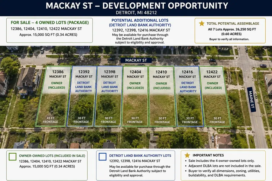 12386 Mackay Street, Detroit, MI 48212 - #2