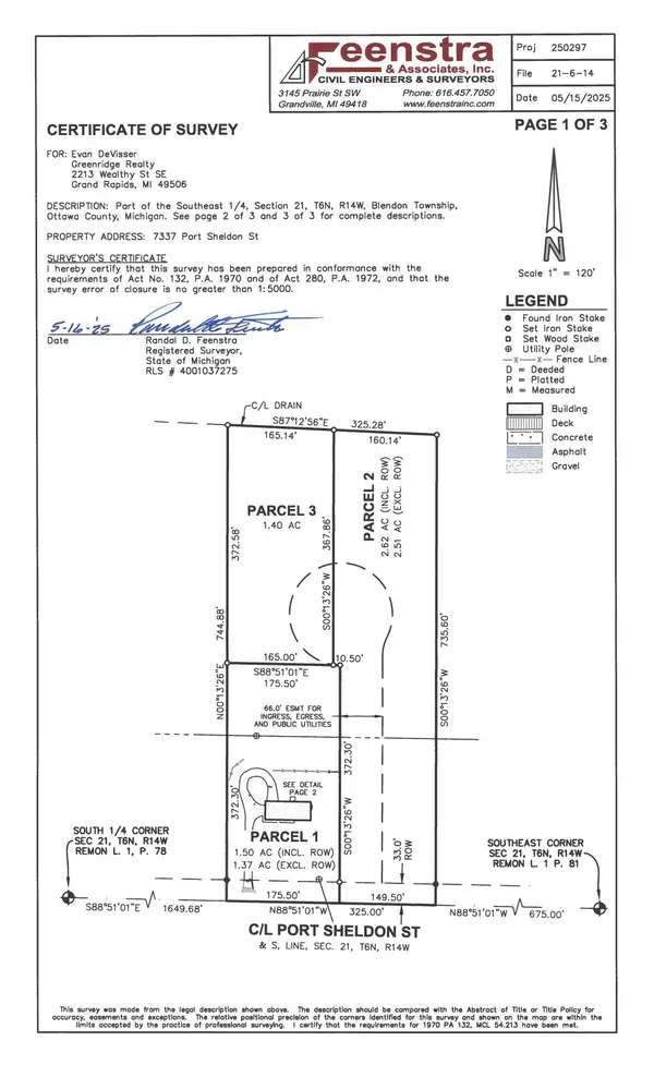 0 Port Sheldon #Lot 2, Hudsonville, MI 49426