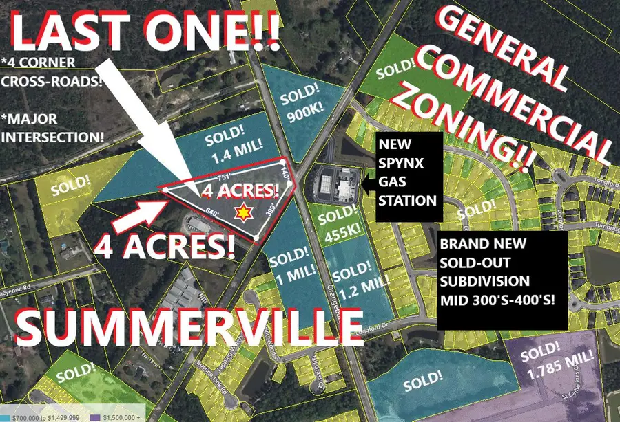899 Orangeburg & Butternut Road, Summerville, SC 29483 - #3
