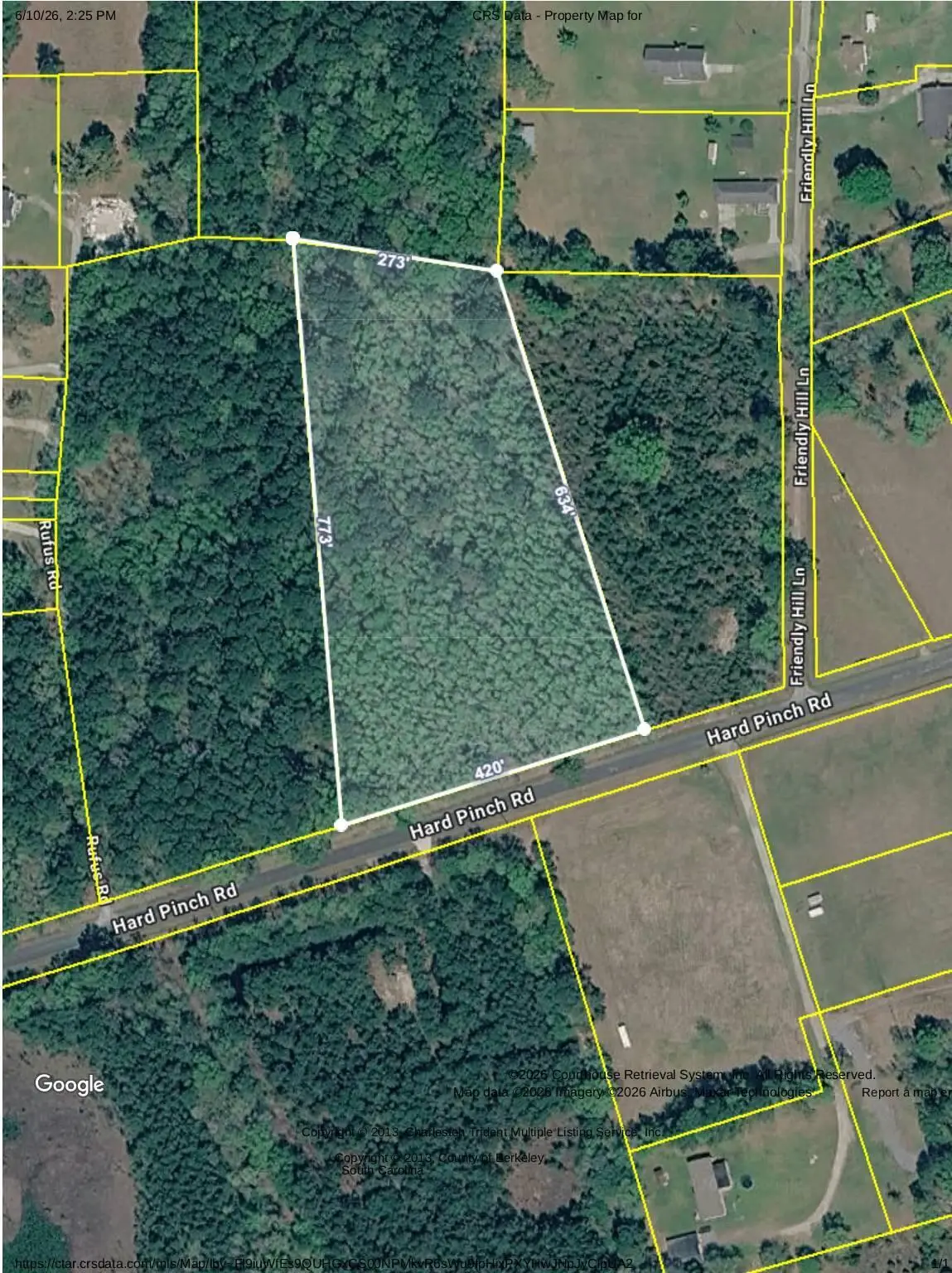 0 Hard Pinch Road, Moncks Corner, SC 29461 - #1