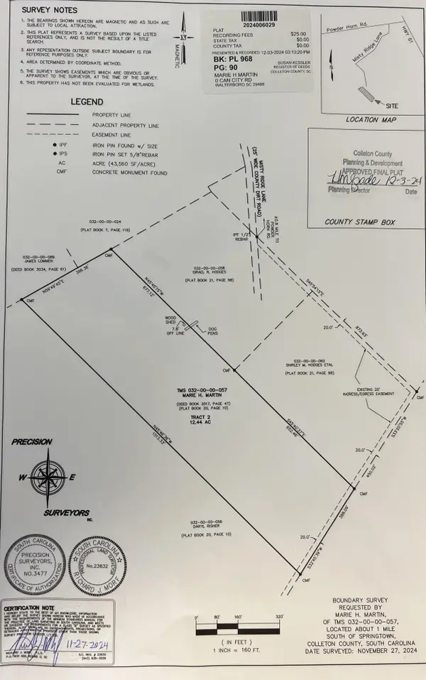 - Misty Ridge Lane, Walterboro, SC 29488