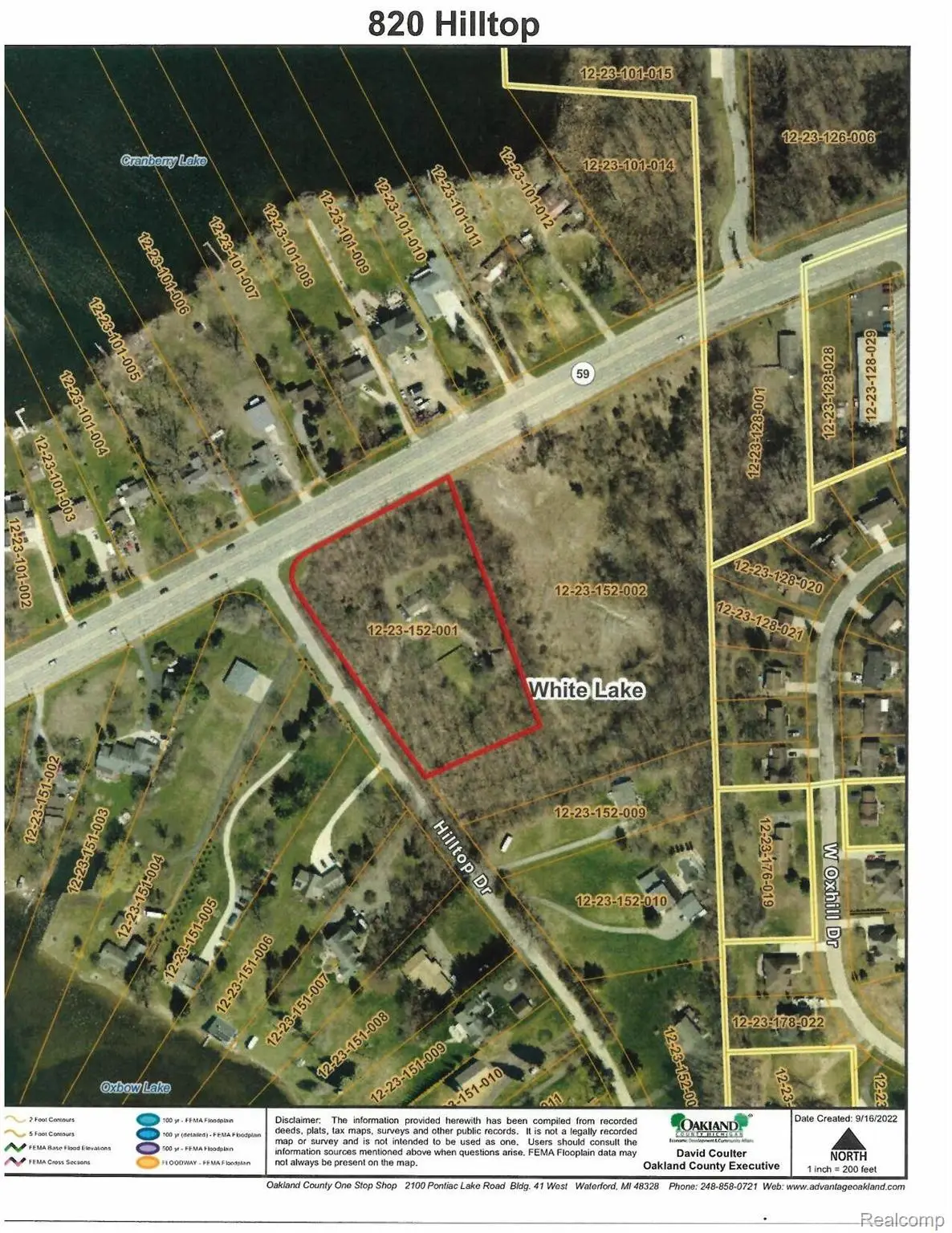 820 HILLTOP DR, White Lake, MI 48386 - #1