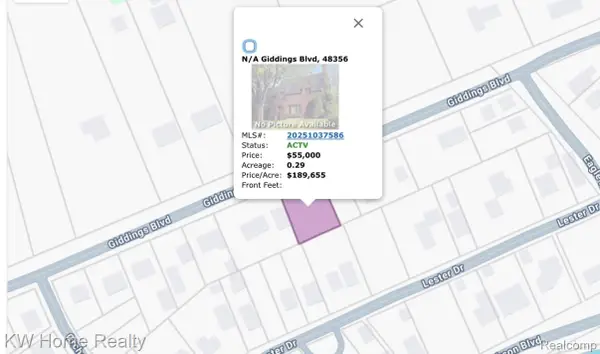 N/A Giddings Blvd, Highland, MI 48356