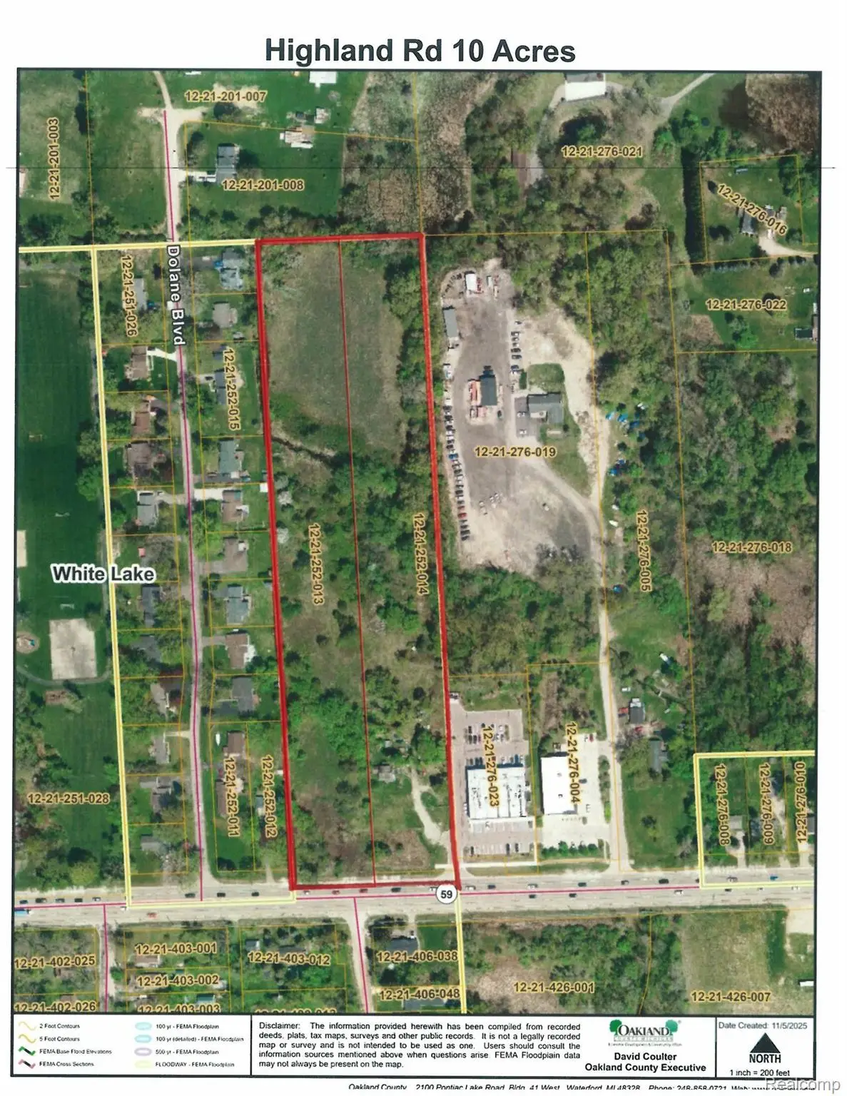 V/L Highland Road, White Lake, MI 48383 - #1
