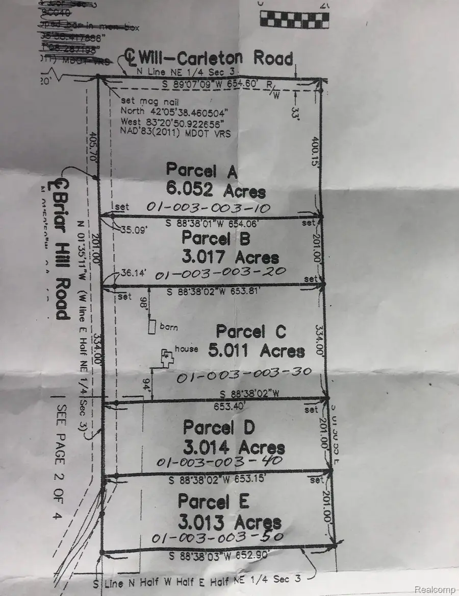 14804 Briar Hill Road, Carleton, MI 48117 - #3