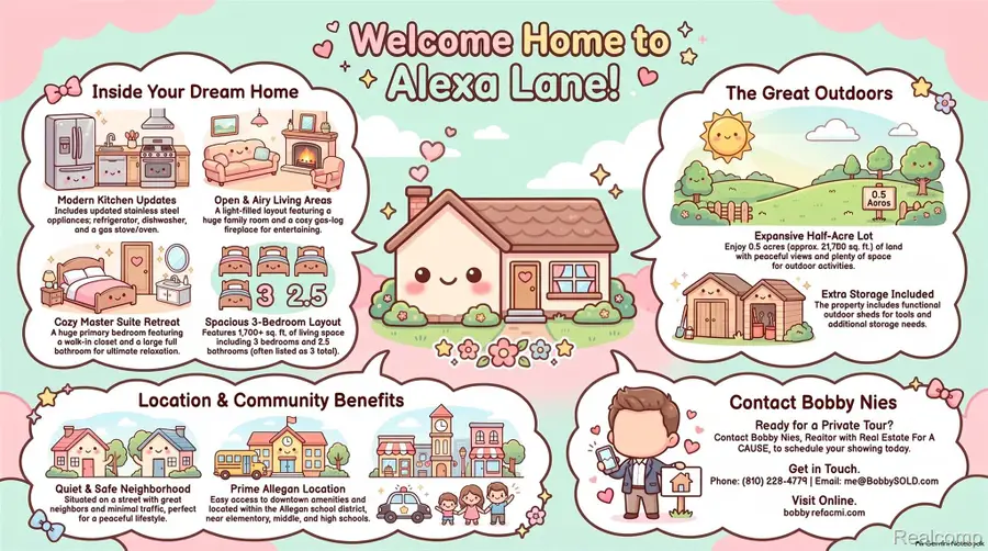 1811 Alexa Lane, Allegan, MI 49010 - #2