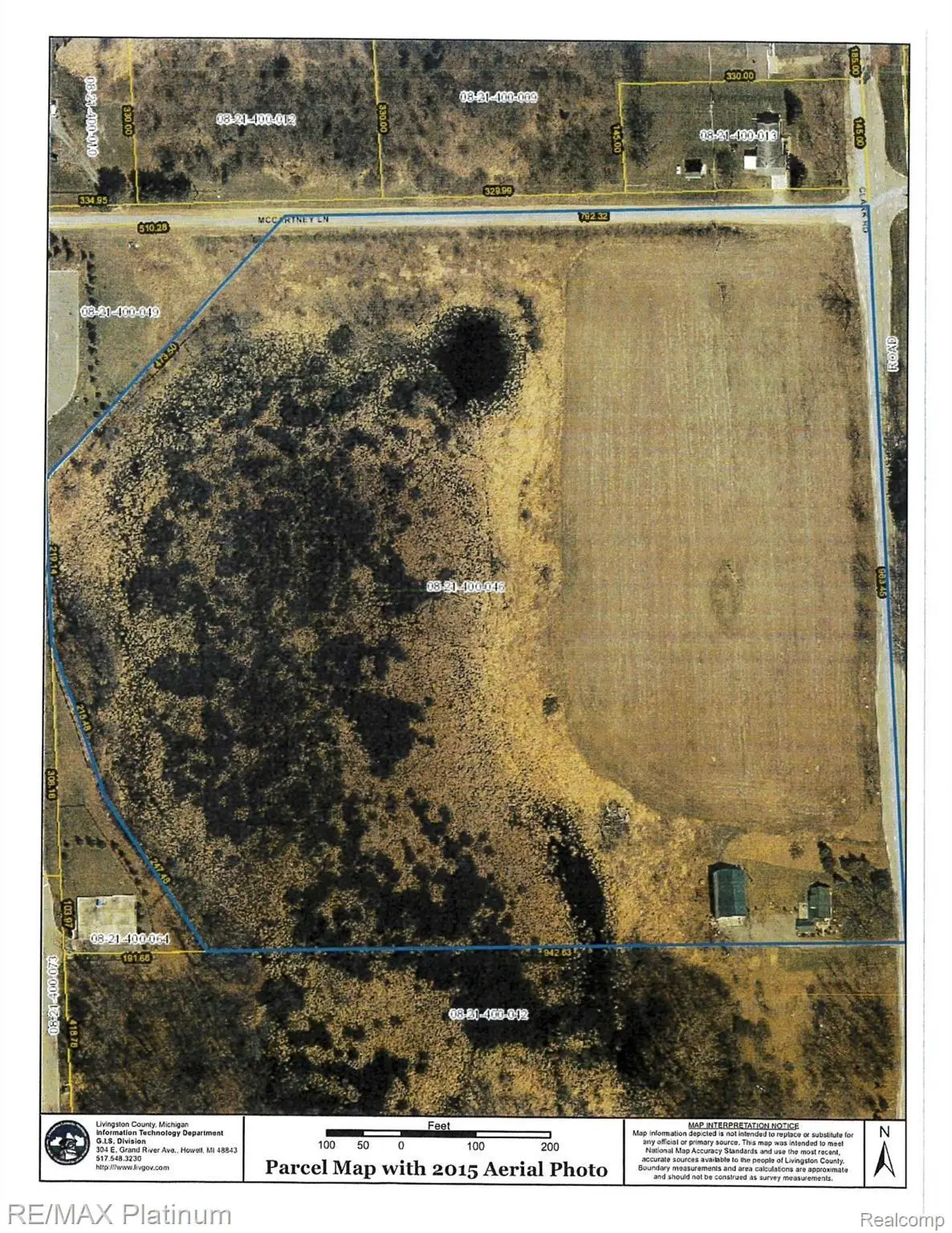 2255 CLARK ROAD, Hartland, MI 48353 - #1