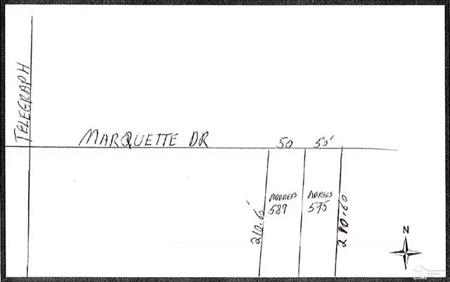 589 & 595 Marquette DR, Erie, MI 48133 - #1