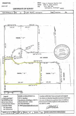 Parcel D Dot ST, Croswell, MI 48422 - #1