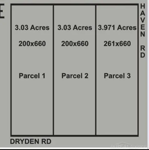 0 Dryden Rd, Dryden, MI 48428 - #1