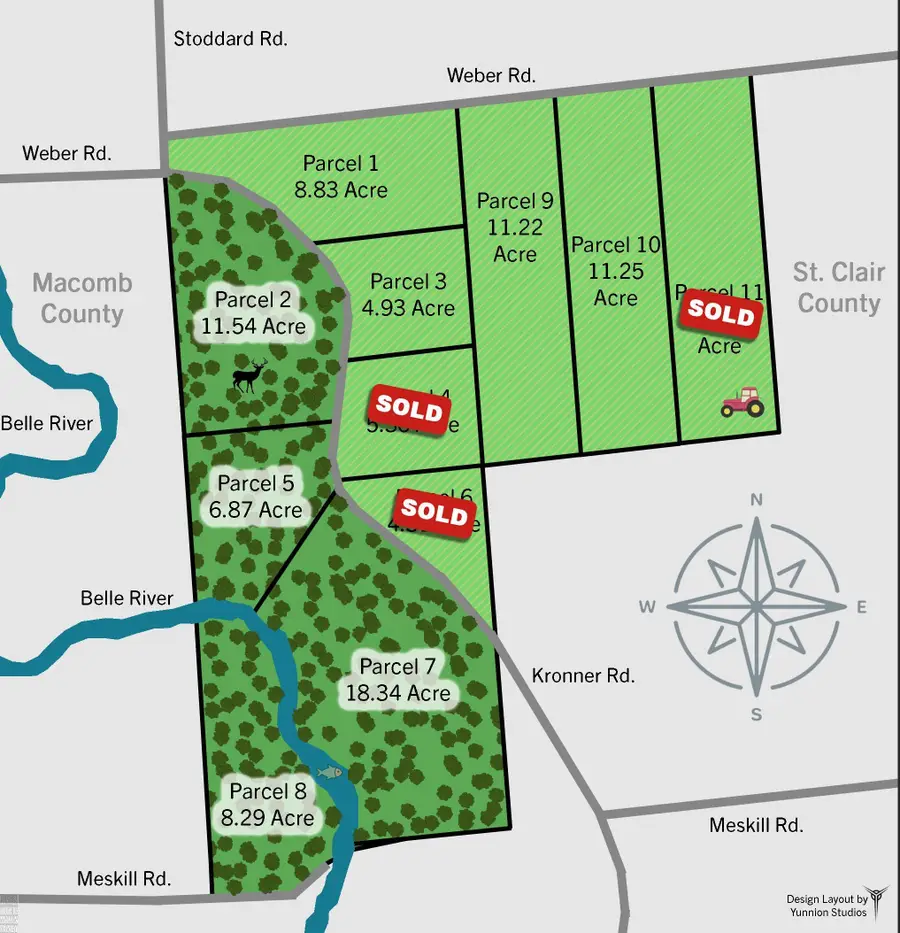 00 Kroner Rd, Columbus, MI 48063 - #2