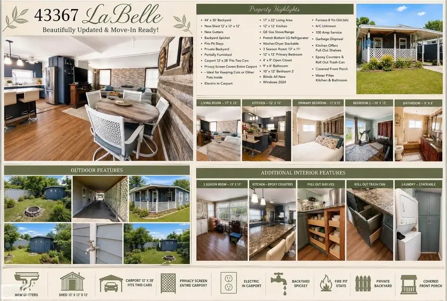 43367 LaBelle ST, Harrison, MI 48045 - #2