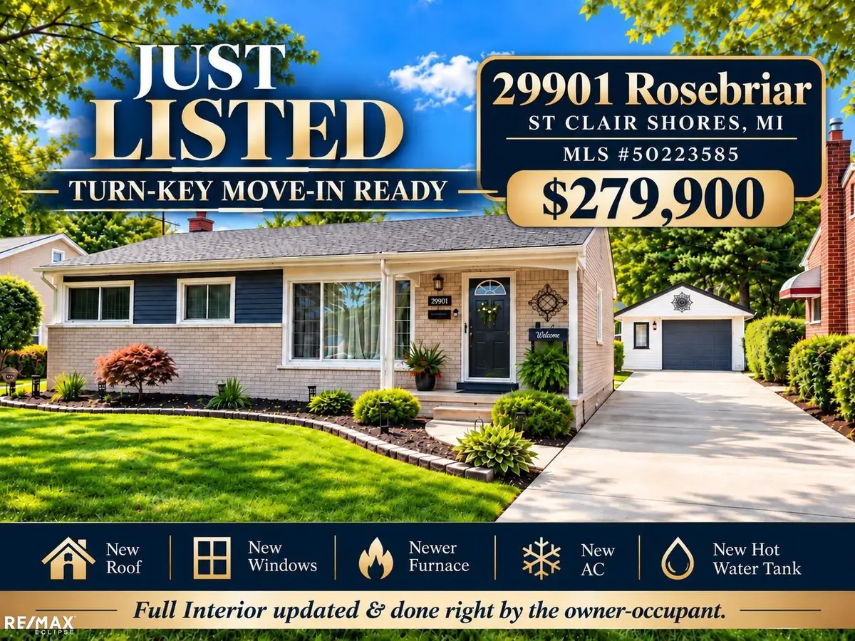 29901 Rosebriar ST, Saint Clair Shores, MI 48082 - #1