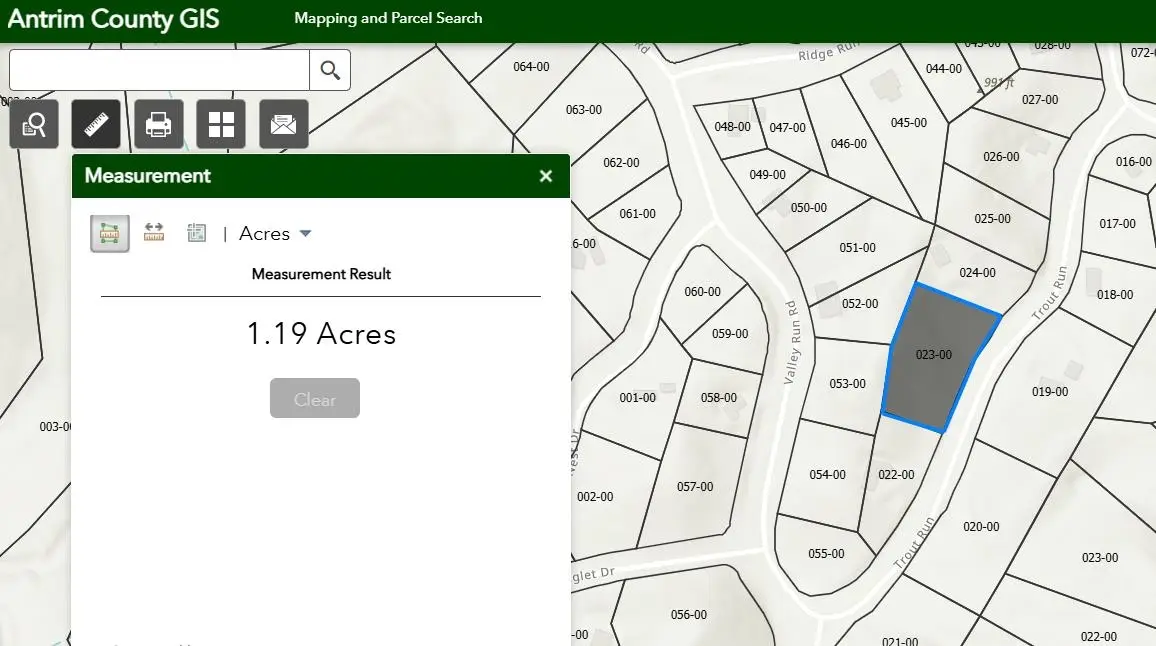 Vacant Lot Trout, Bellaire, MI 49615 - #1