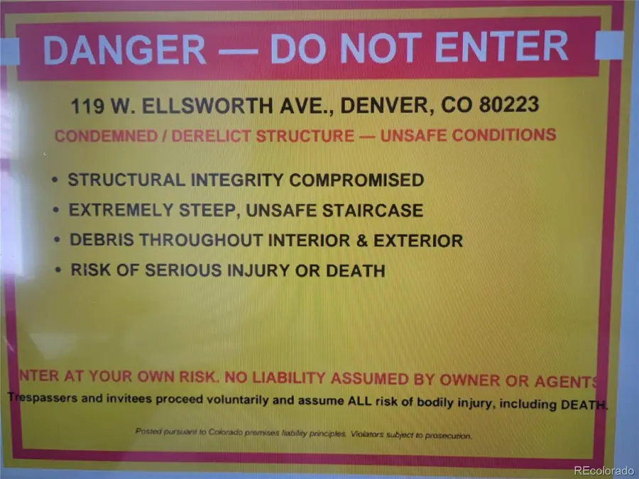 119 W Ellsworth Avenue, Denver, CO 80223 - #2