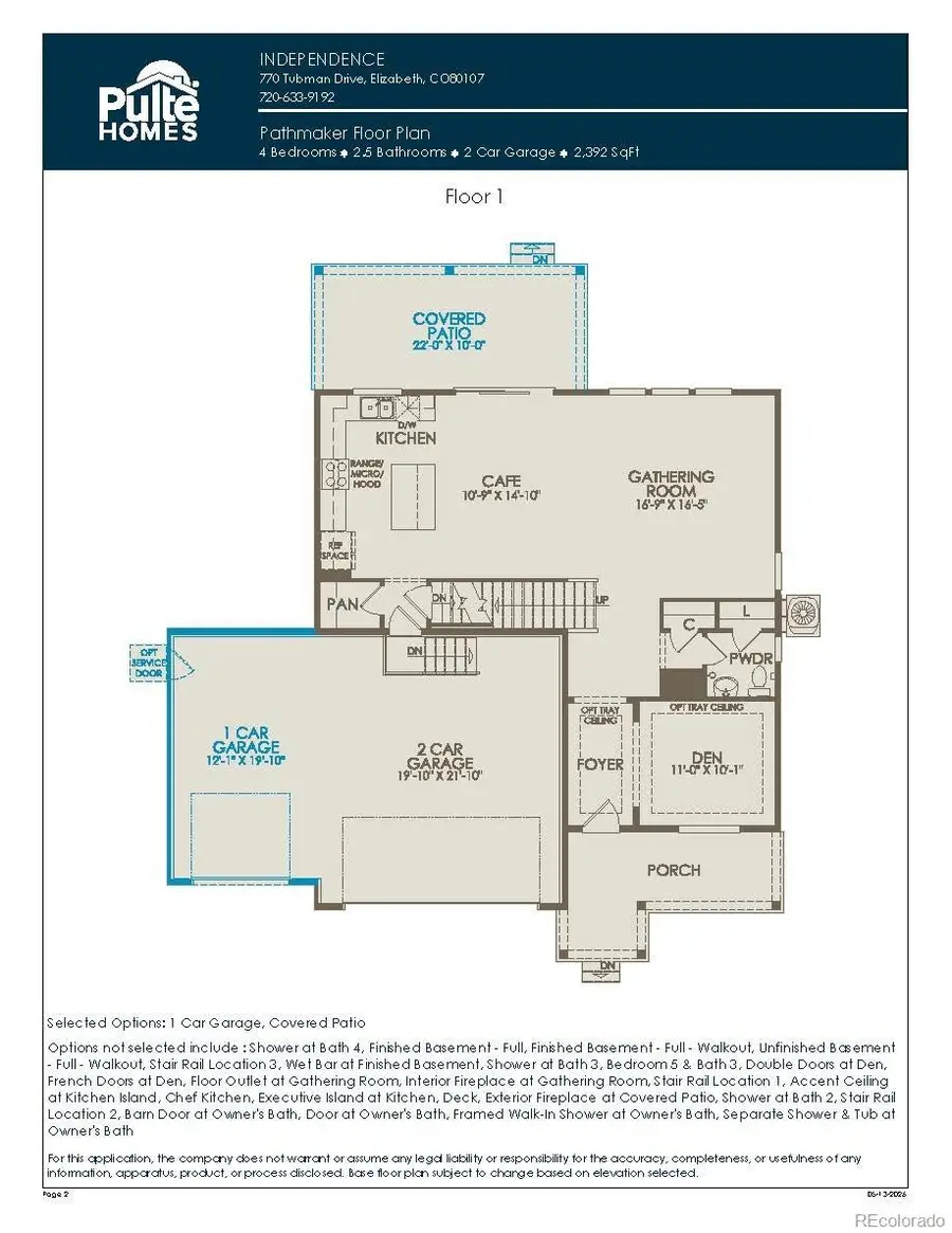 694 Stillwell Avenue, Elizabeth, CO 80107 - #3