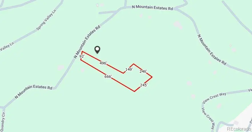 2356 N Mountain Estates Road, Florissant, CO 80816 - #2