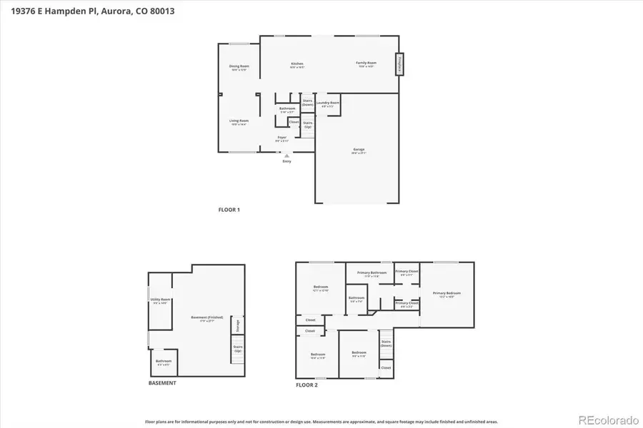 19376 E Hampden Place, Aurora, CO 80013 - #3