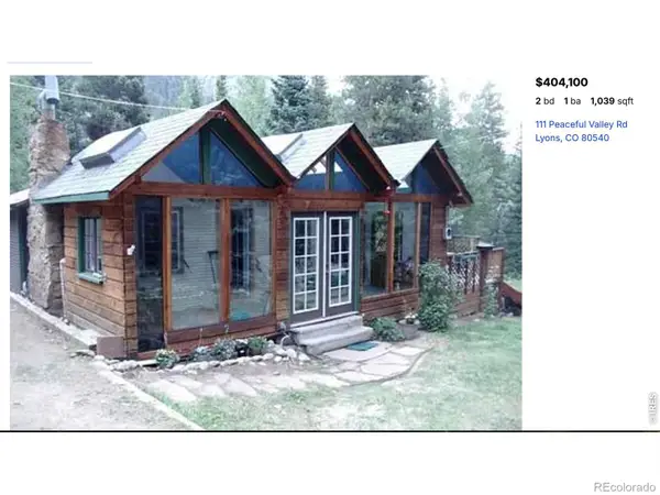 111 Peaceful Valley Road, Lyons, CO 80540