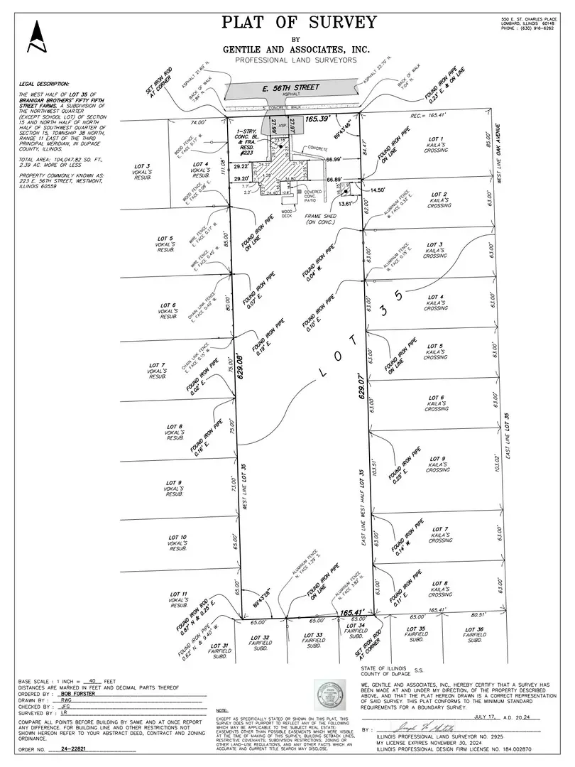 223 E 56th Street, Westmont, IL 60559 - #1