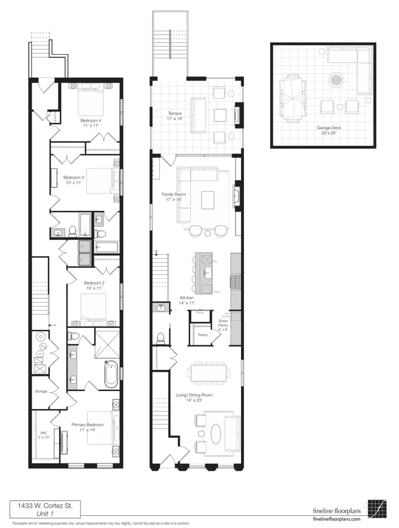 1433 W Cortez Street #1, Chicago, IL 60622 - Image #2