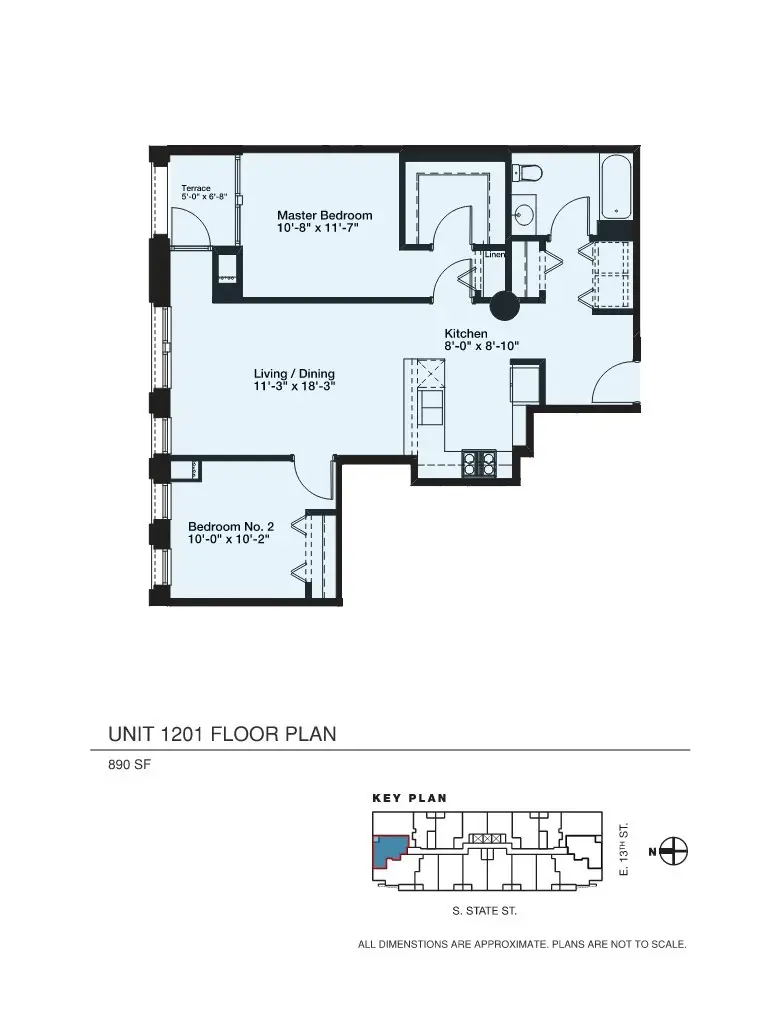 1255 S State Street #1201, Chicago, IL 60605 - Image #3