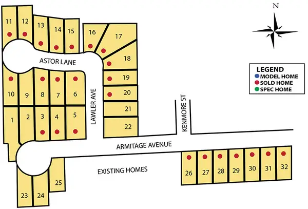 7 VACANT LOTS Armitage Avenue, Addison, IL 60101