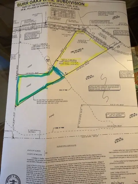 Lot 7 Burr Oak Lane, Downs, IL 61736 - Image #3