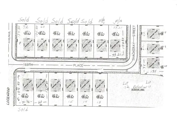 16909 Thackeray Lot #8 Street, Oak Forest, IL 60452