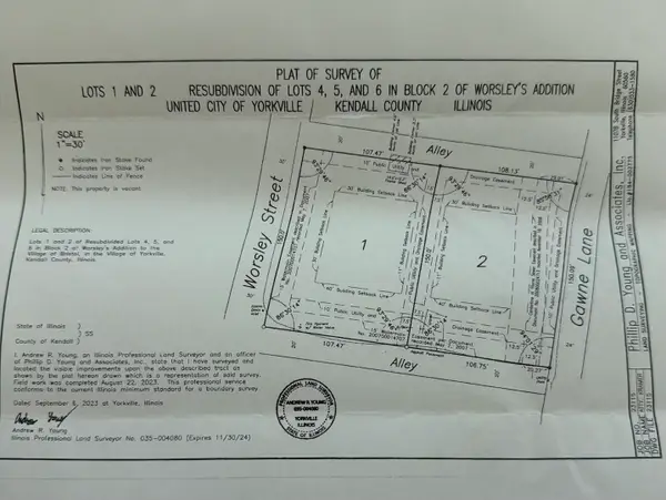 Lot 2 Worsley Lane, Yorkville, IL 60560