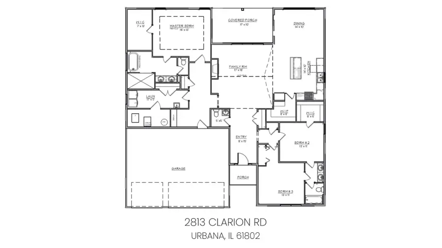 2813 Clarion Road, Urbana, IL 61802 - #2