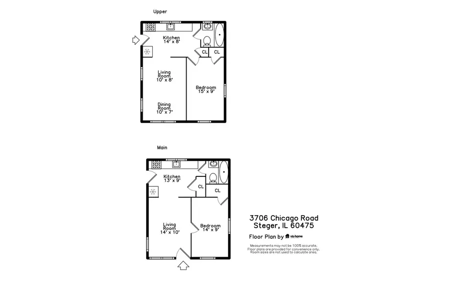 3706 Chicago Road, Steger, IL 60475 - #2