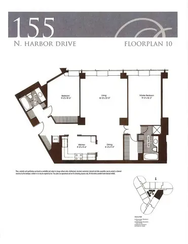 155 N Harbor Drive #5410, Chicago, IL 60601 - #2