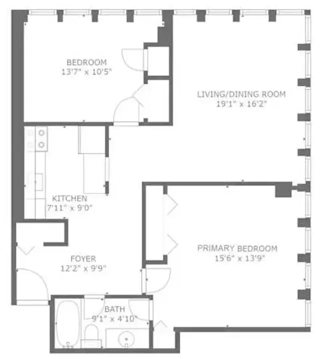 100 E Walton Street #14F, Chicago, IL 60611 - #2