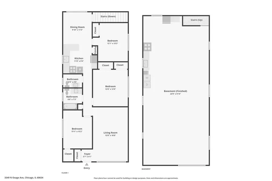 3349 N Osage Avenue, Chicago, IL 60634 - #3