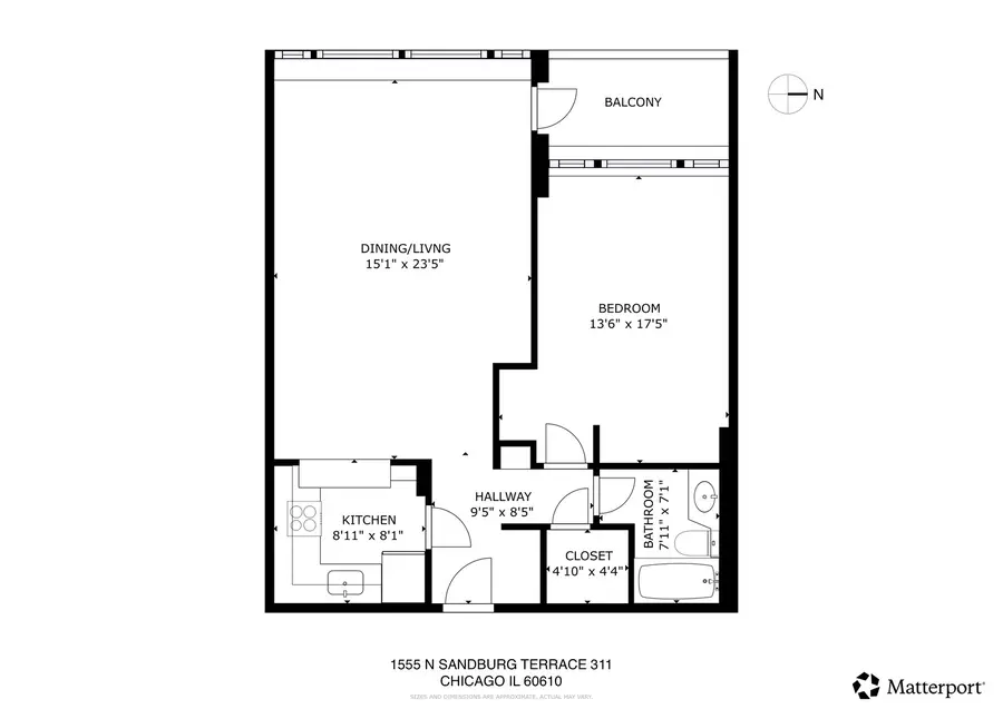 1555 N Sandburg Terrace #311K, Chicago, IL 60610 - #2