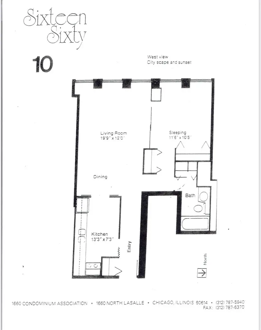 1660 N La Salle Drive #210, Chicago, IL 60614 - #2