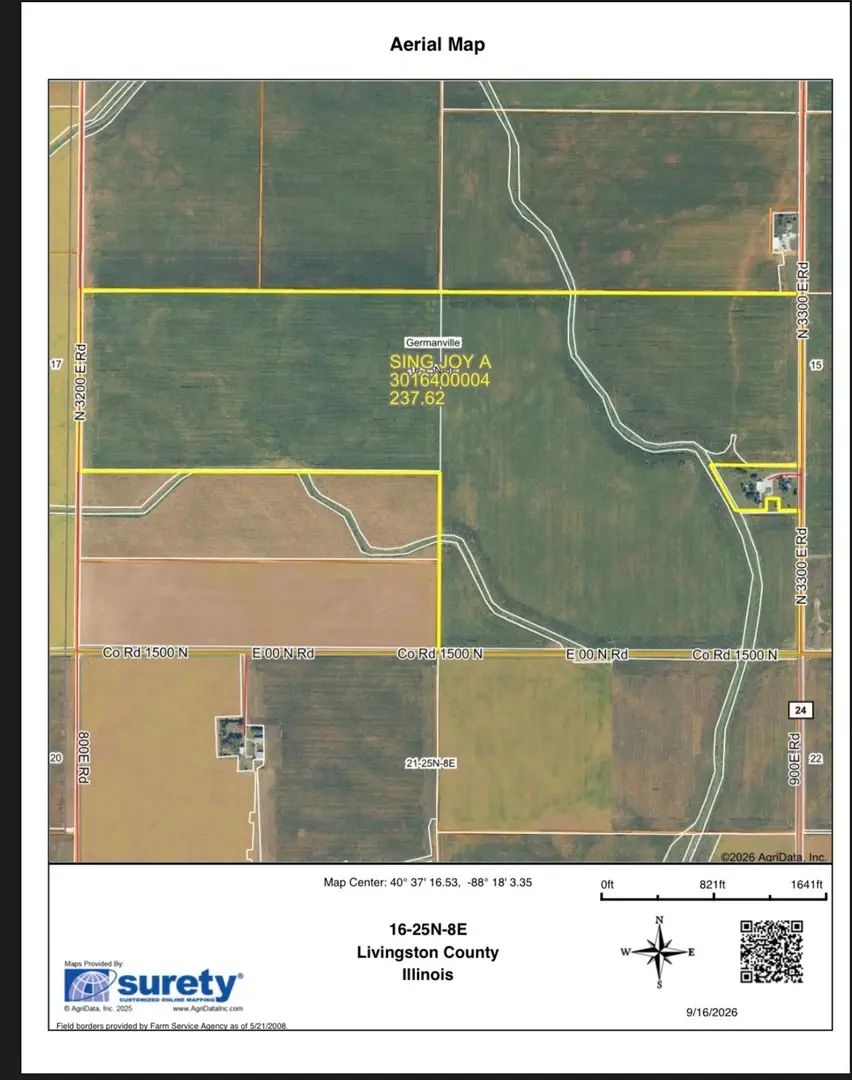 0 N 3300 East Road, Strawn, IL 61775 - #3