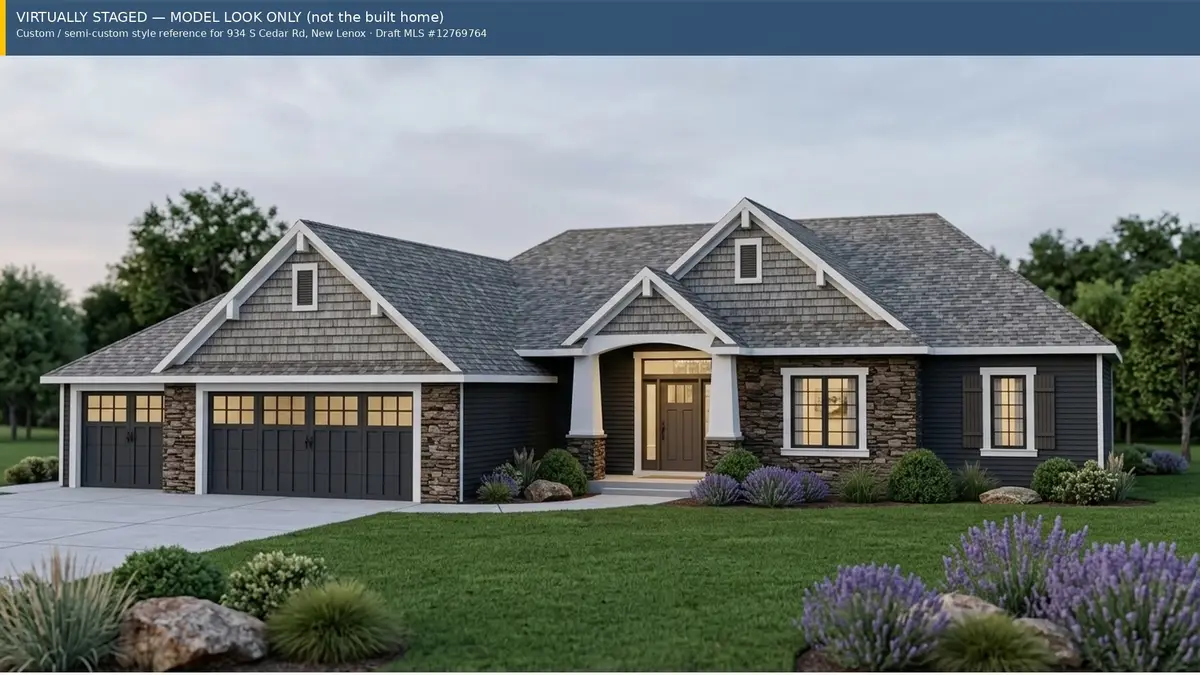 934 S Cedar Road, New Lenox, IL 60451 - #1