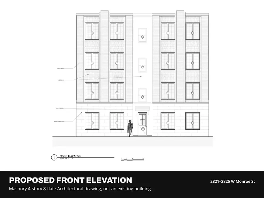 2823 W Monroe Street, Chicago, IL 60612 - #2