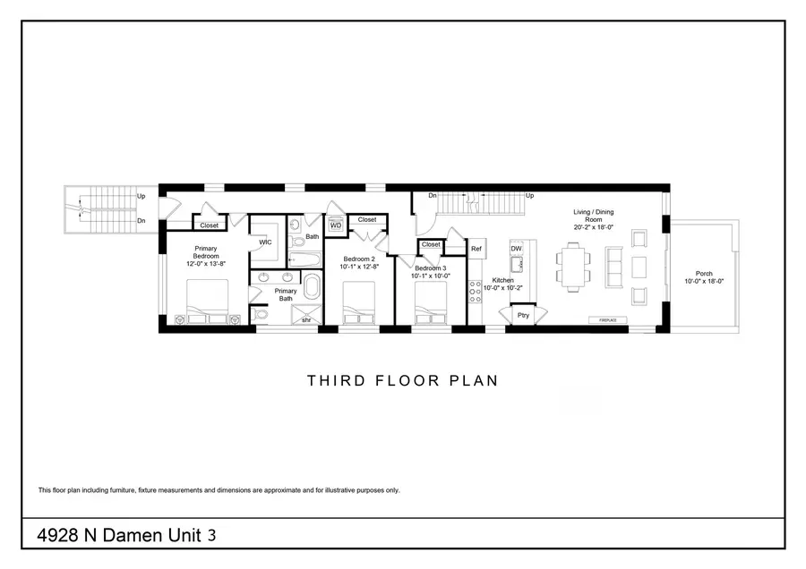 4928 N Damen Avenue #3, Chicago, IL 60625 - #2