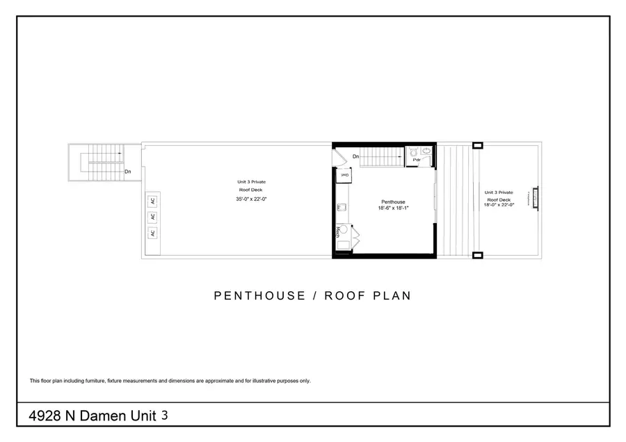 4928 N Damen Avenue #3, Chicago, IL 60625 - #3