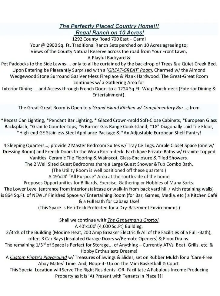 1292 CO Road 700 E Road, Carmi, IL 62821 - Image #3