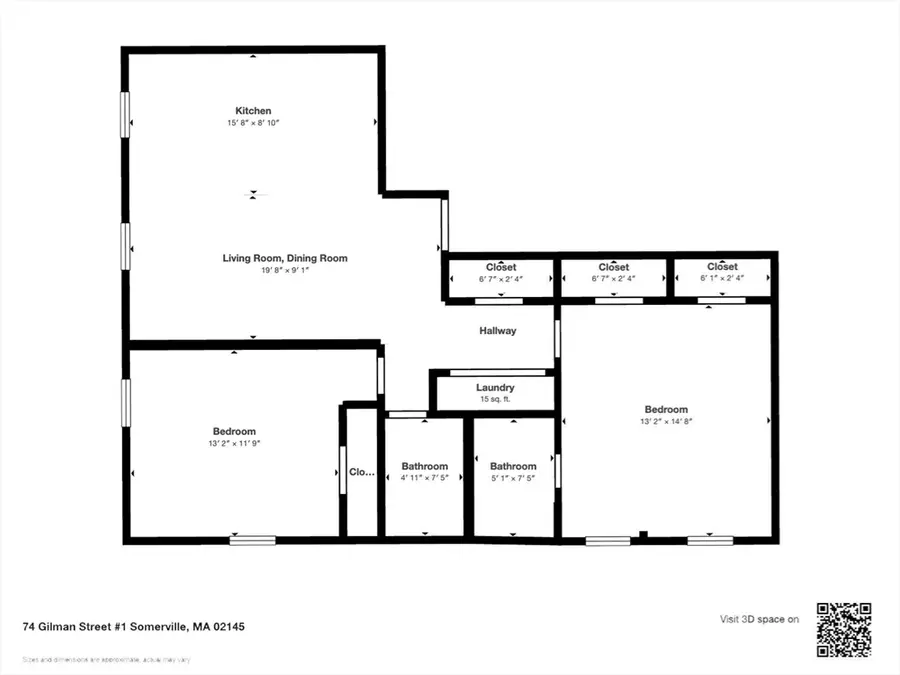 74 Gilman St #1, Somerville, MA 02145 - Image #3