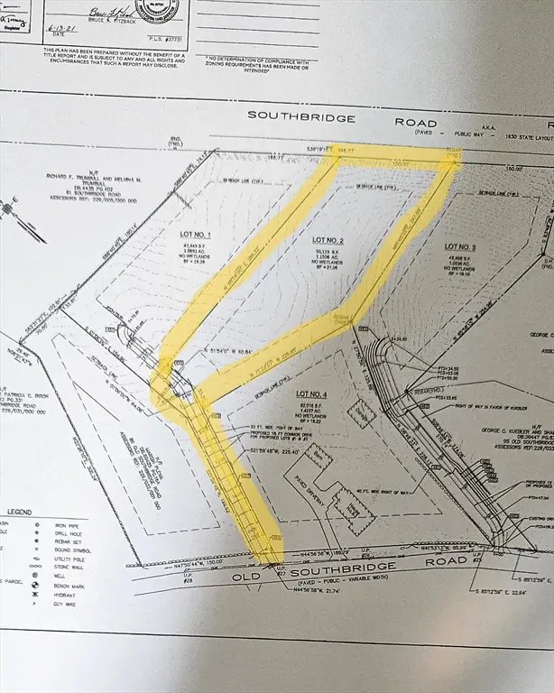 0 Old Southbridge Rd, Oxford, MA 01570 - #1