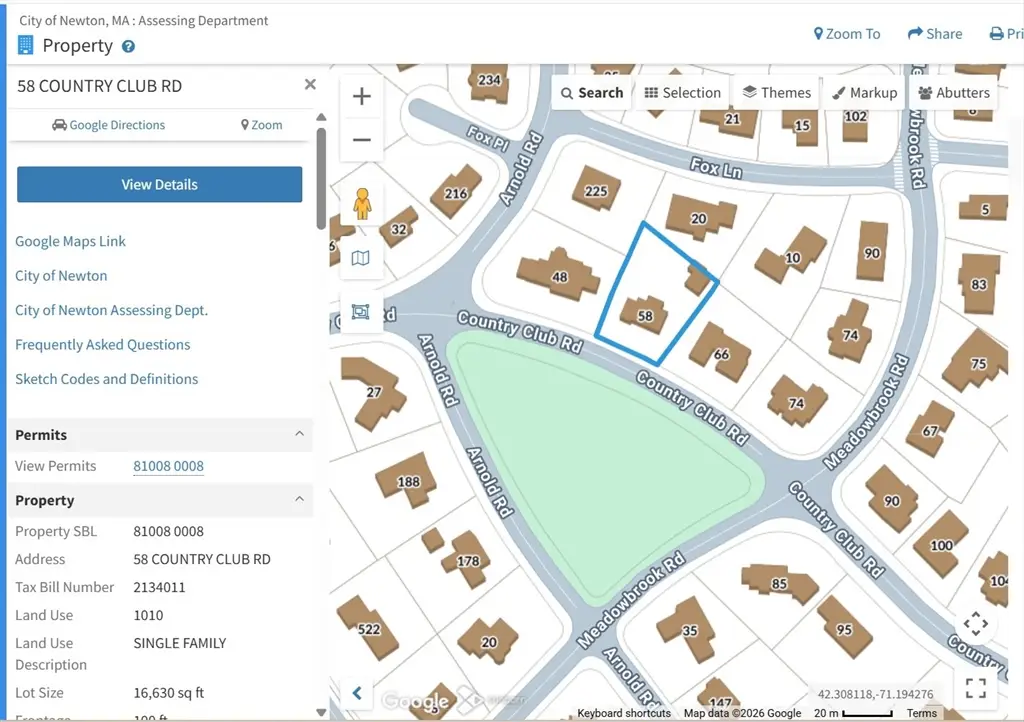 58 Country Club Rd, Newton, MA 02459 - Image #1