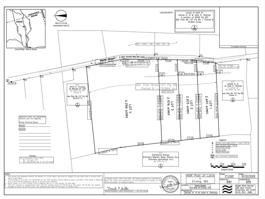 Lots 1-4 North Street, Erving, MA 01344 - #2