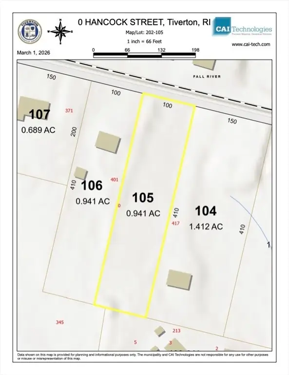 0 Hancock St., Tiverton, RI 02878