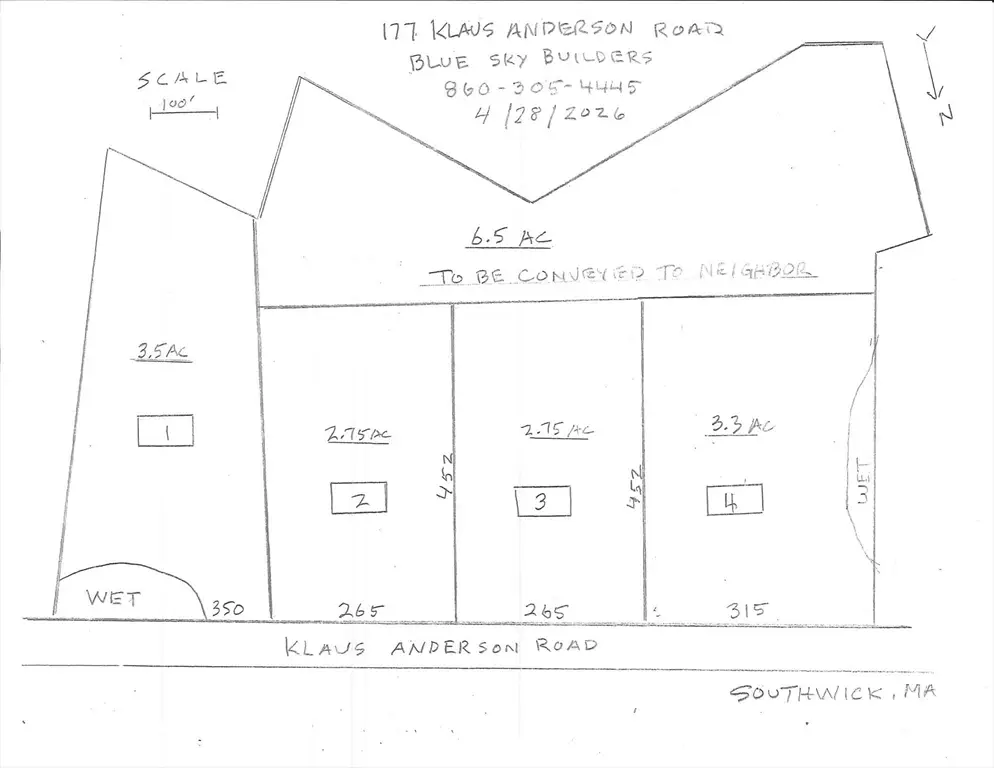 197 Klaus Anderson Road, Southwick, MA 01077 - #1
